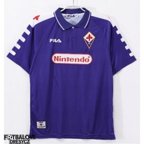 Fiorentina 1998-1999 Retro Domácí Dres Krátký Rukáv